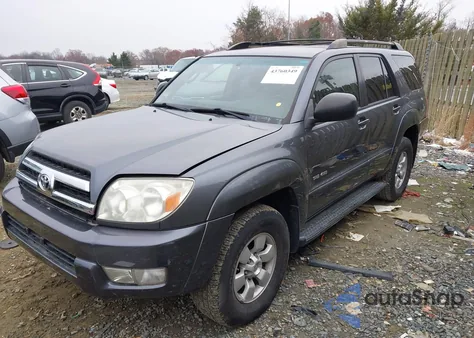 2005 Toyota 4Runner Sr5 V6 from USA, damaged, VIN JTEBU14R658043659